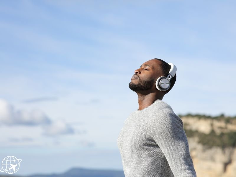 Noise-Canceling Headphones Working Without Distractions Noise-Canceling Headphones Working Without Distractions
