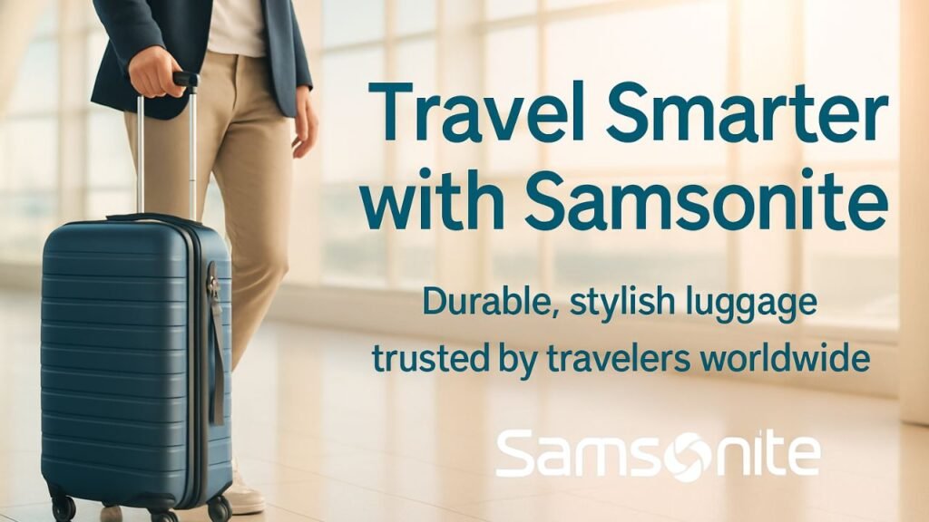 samsonite is trusted worldwide for quality and reliability