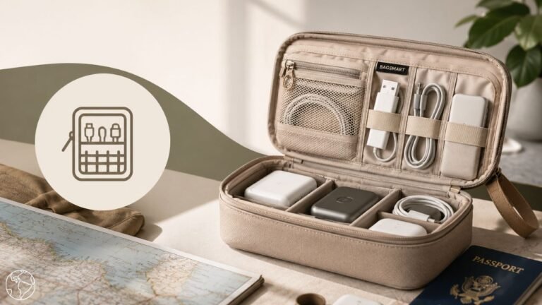 Bagsmart Travel Electronics Organizer: Is This the Most Practical Tech Pouch on Amazon?